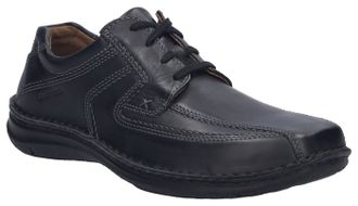 Josef Seibel Schn&uuml;rschuh JOSEF SEIBEL Anvers 08, Herren, Gr. 40, schwarz, Nappaleder, Schuhe Schn&uuml;rschuh, mit Wechselfussbett