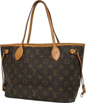 Louis Vuitton Brown Monogram Handbag Tote Bag (Pre-Owned)