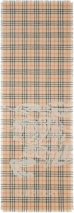 Burberry EKD Checked Scarf - Unisex - Wool