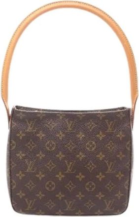 Louis Vuitton Pre-owned Shoulder Bags, female, Brown, Size: ONE SIZE Pre-owned Vintage Canvas Shoulder Bag