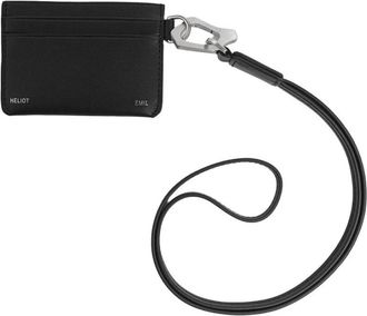 Heliot Emil Redini Kaarthouder - unisex - Portefeuilles - Zwart - ONE Size - Leer - Accessoires