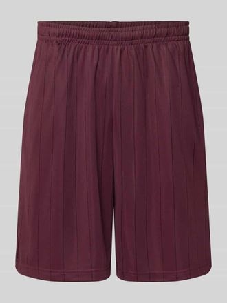 Karl Kani Shorts mit elastischem Bund Modell Insignia Shadow in Bordeaux, Gr&ouml;&szlig;e XXL