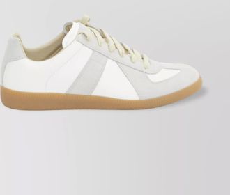 Maison Margiela sneakers replica style leather imperfections