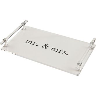 Mud Pie Mr. & Mrs. Serving Tray at Nordstrom Rack