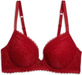 Etam Panama Underwire Contour Bra in Cardinal at Nordstrom, Size 32D
