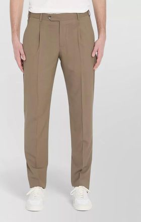 Pantaloni Torino union virgin wool tailored trousers