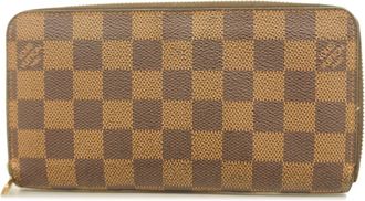 Louis Vuitton Brown Long Wallet (Bi-Fold) (Pre-Owned)