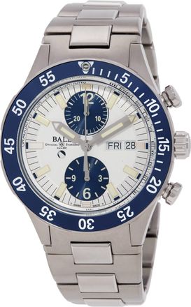 Ball Roadmaster Rescue Chronograph Automatic White Dial Mens Watch DC3030C-S1-WH