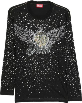 Diesel Tops, Dames, Zwart, L, A259610Sjcj Trui