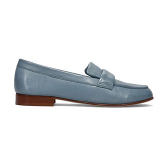 Lorenzo Masiero Loafers, female, Blue, Size: 7 1/2 US Loafers