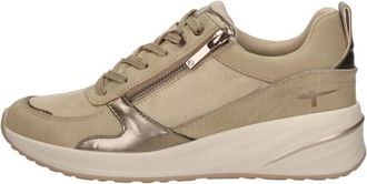 Tamaris Sneakers Laag - Dames - Sneakers - Beige - 39 EU - Schoenen
