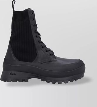 Stella McCartney trace chelsea combat boots