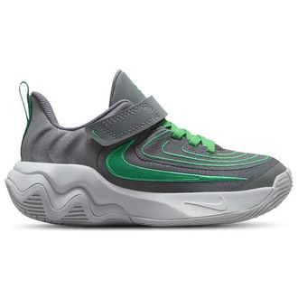 Nike Boys Giannis Antetokounmpo Giannis Immortality 4 - Preschool Basketball Shoes Dark Smoke/Stadium Green/Wolf Grey Size 10.0