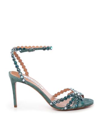 Aquazzura Tequila Crystal Sandals