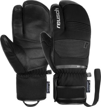 Reusch Andy R-Tex XT Lobster Black 8 Mens Ski Gloves, 7700 Black, 8