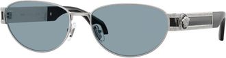 Versace VE2304 152672 Womens Sunglasses Silver Size 56