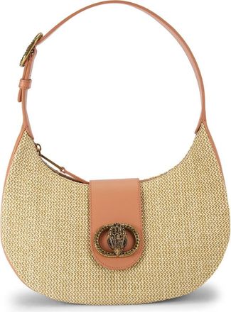 Kurt Geiger Chelsea Woven Hobo in Beige Comb at Nordstrom Rack