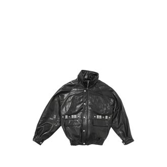 Enfants Riches Deprimes Prince Phillips Childhood Studded Graphic-print Jacket