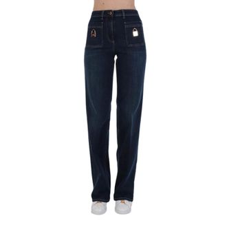 Elisabetta Franchi Dames, Jeans, Blauw, Maat: W29