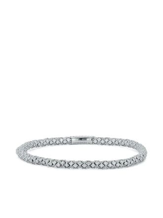 Roberto Demeglio 18K white gold Five Row diamond bracelet - Silver