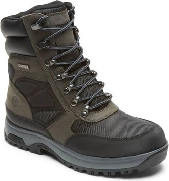 Dunham Mens 8000Works 8 Ubal Side-Zip 400G Insulated Boot - Medium Width In Black Multi