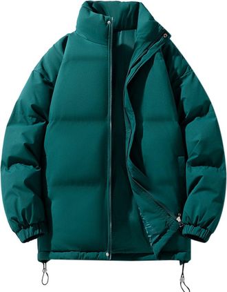 Generic Quilted Jackets for Women Hooded Puffer Down Winter Coat Ladies Padded Hoodie Top Lightweight Waterproof Jacket Casual Warm Outerwear Plus Size