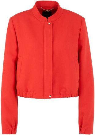 Marc Cain Lichte Jassen - Dames - Bomber jackets - Rood - XL - Polyester - Jassen