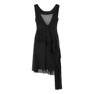 Gimaguas Party Dresses, female, Black, Size: XS Boa Mini Dress