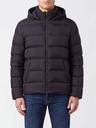 Herno Hooded Water-Repellent Quilted Nylon Down Jacket