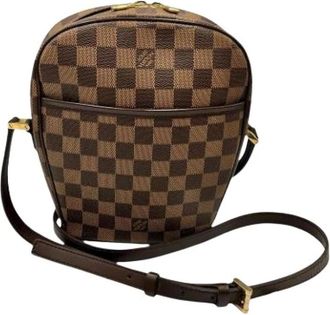 Louis Vuitton Pre-owned Cross Body Bags, female, Brown, Size: ONE SIZE Pre-owned Damier Canvas Shoulder Bag