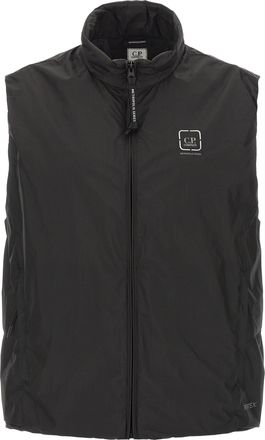 C.P. Company Black Polyamide Sleeveless Mens Jacket