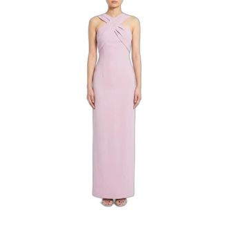 Solace London Rona Maxi Jurk - Dames - Jurken - Roze - Maat: XS Poliester