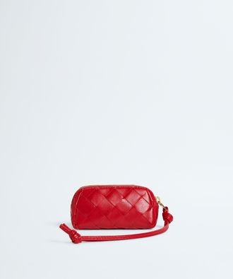 Bottega Veneta Pochette Micro Intrecciato - Rosso - Donna - U
