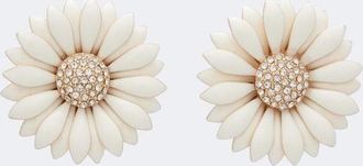 Carolina Herrera Floral embellished earrings
