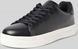 Selected Low Top Sneaker aus echtem Leder Modell DAVID in Black, Gr&ouml;&szlig;e 40