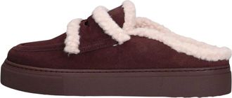 INUIKII Mule Wool - Dames - Pantoffels - Rood - 37 EU - Su&egrave;de - Schoenen