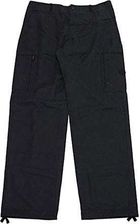 Moncler Stijlvolle broek voor heren - Heren - Straight fit broeken - Zwart - M - Katoen - Broeken