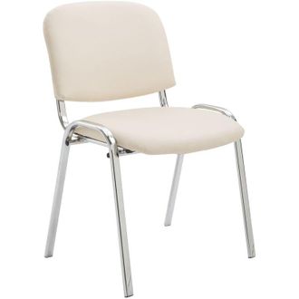 Clp Silla De Conferencia Ken Chrom Crema