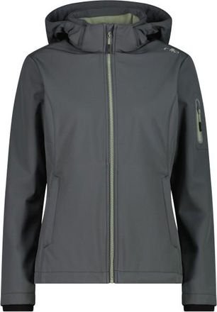 F.lli Campagnolo Softshell Jacket Zip Hood Softshelljacke f&uuml;r Damen | grau
