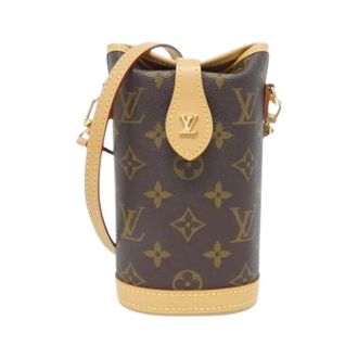Louis Vuitton Pre-owned Mini Bags, female, Brown, Size: ONE SIZE Pre-owned Fold Me Pouch