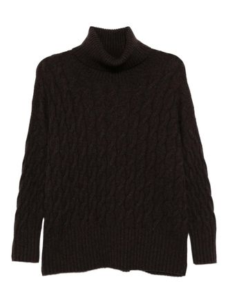 N.Peal Emmie jumper - women - Organic Cashmere - M - Brown