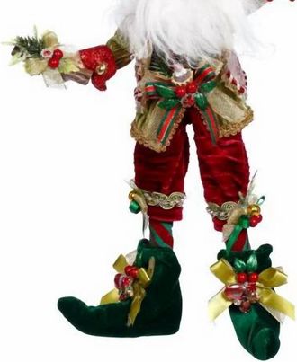 Mark Roberts North Pole Sugar And Spice Elf Small 13 In Red
