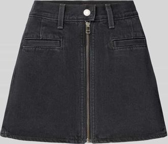 Levi's Jeansrock mit Knopfverschluss in Dunkelblau, Größe 25