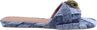 Kurt Geiger Stijlvolle Muilezel Schoenen voor Vrouwen - Dames - Sandalen - Blauw - 41 EU - Schoenen