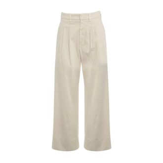Dondup Pantalone Eloise - Trousers - Mujer - Beige - M