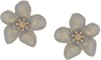 Olivia Welles Blossom Stud Earrings in Gold /Blue at Nordstrom Rack