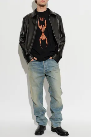 44 Label Group Printed T-shirt, Mens, Black