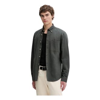 Marc O'Polo Casual Shirts - Heren - Casual Overhemden - Groen - S - Overhemden