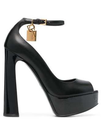 Tom Ford Pumps met plateauzool - Zwart