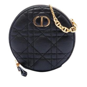Dior Pre-owned Caro Pouch - Dames - Pre-owned - Zwart - Maat: ONE Size Leer